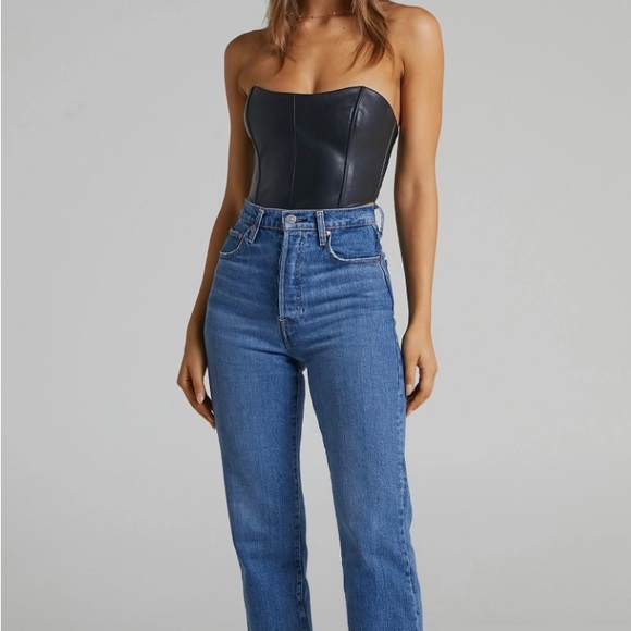 Levi's Denim - Levi’s Ribcage Straight Leg Denim Jeans Size 24